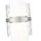 Z-Lite Cayden Pendant, 1-Light, 6.5 In.W x 16.75 In.H, Brushed Nickel/Clear + Etched Opal 1946P-BN - alternate 2